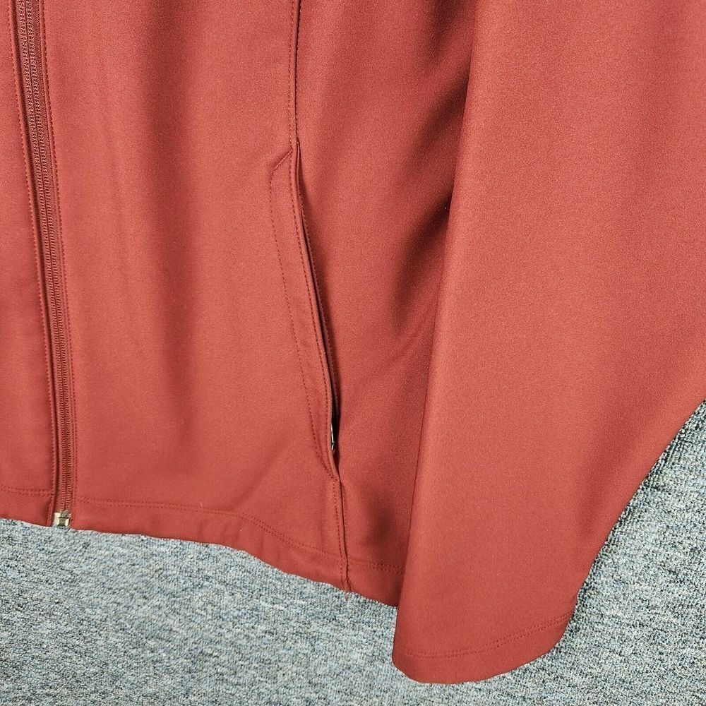 Womens Columbia Kruser Ridge Softshell Jacket Crimson Red - Picture 3 of 6